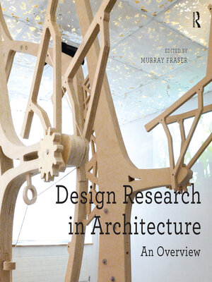 cover image of Design Research in Architecture